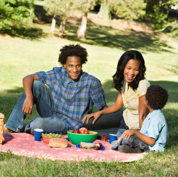 Aww, a Black family without guns. We're like the Obamas.